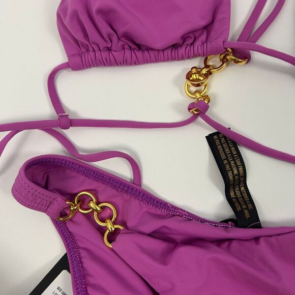 ViX Greta T-Back Triangle Bikini Top & Greta Bikini Bottom - Picture 7 of 9